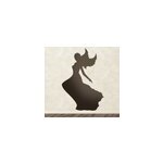 Sticker silhouette fe robe