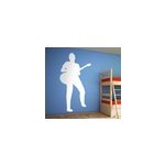 Sticker silhouette guitariste