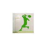 Sticker silhouette tennisman