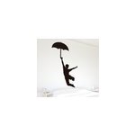 Sticker silouhette danseur parapluie