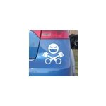 Sticker smiley et menottes