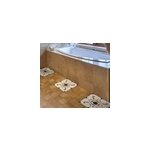 Sticker sol motif classique carrelage