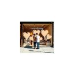 Sticker st valentin ballons en forme de coeur