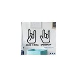 Sticker symbole rock and roll et spiderman Sticker symbole rock and roll et spiderman