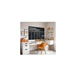Sticker tableau noir planning hebdomadaire Sticker tableau noir planning hebdomadaire