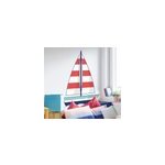 Sticker tte de lit bateau
