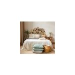 Sticker t�te de lit imitation rondins de bois