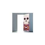 Sticker tte de mort porte personnalisable