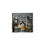 Sticker texte habit moine