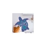 Sticker tortue d�corative dans le style mandala
