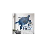 Sticker tortue galaxie avec pr�nom