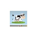 Sticker vache veau