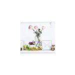 Sticker vase crystal roses