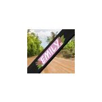 Sticker pour vlo flamant rose nom personnalis