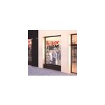 Sticker vitrine black friday papier