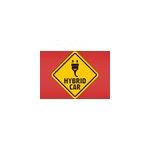 Sticker voiture voiture hybride