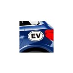Sticker voiture logo voiture �l�ctrique
