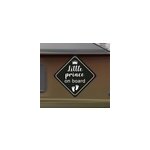 Sticker voiture petit prince � bord