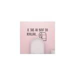 Sticker wc papier toilette