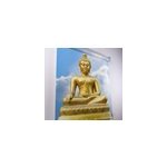 Store bleu zen buddha ensoleill�