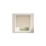 Store enrouleur pour chambre enfant motif de feuilles beiges