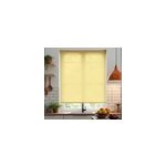 Store enrouleur cuisine monochrome jaune beurre