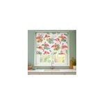 Store enrouleur cuisine motif tropical de flamants roses