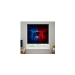 Store enrouleur geek contr�leur �lectrique rouge bleu