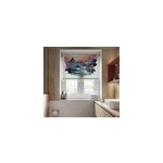Store enrouleur salle de bain motif zen color