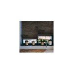 Store enrouleur salon motif style industriel fer rouill�