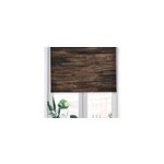 Store enrouleur salon rustique imitation bois fonc�
