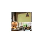 Store enrouleur cuisine vert tons olive plats