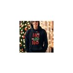 Sweat - shirt de no�l rouge et vert ho ho ho
