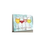 Tableau dcoratif vin rustique
