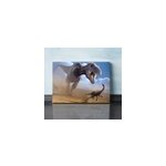 Tableau dinosaures chasse au t - rex