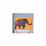 Tableau éléphant style mandala multicolore Tableau éléphant style mandala multicolore