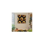 Tableau fleurs tournesol jaune