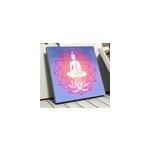 Tableau mandala mandala bouddha méditant Tableau mandala mandala bouddha méditant