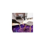 Tapis salon applique murale en brique de lotus
