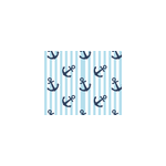 Tapis de souris motif rayures verticales bleu marine