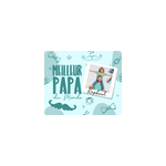 Tapis de souris meilleur papa personnalisable
