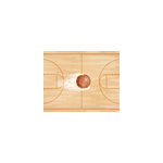 Tapis de souris original terrain de basketball Tapis de souris original terrain de basketball