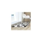 Tapis vinyle animal motif peau de vache
