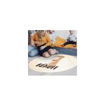 Tapis vinyle animal sauvage dessin fouine pr�nom personnalisable