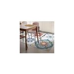Tapis vinyle carreaux de ciment 4 tuiles vintage