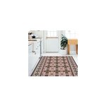 Tapis vinyle carreaux de ciment tuiles de toledo