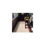 Tapis vinyle imitation texture baguettes de bois