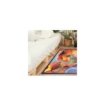 Tapis vinyle moderne guitare color�e art moderne