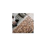 Tapis vinyle pierre sol de galets de mer