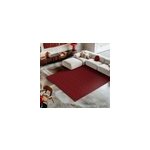 Tapis vinyle rouge effet laine texturé Tapis vinyle rouge effet laine texturé